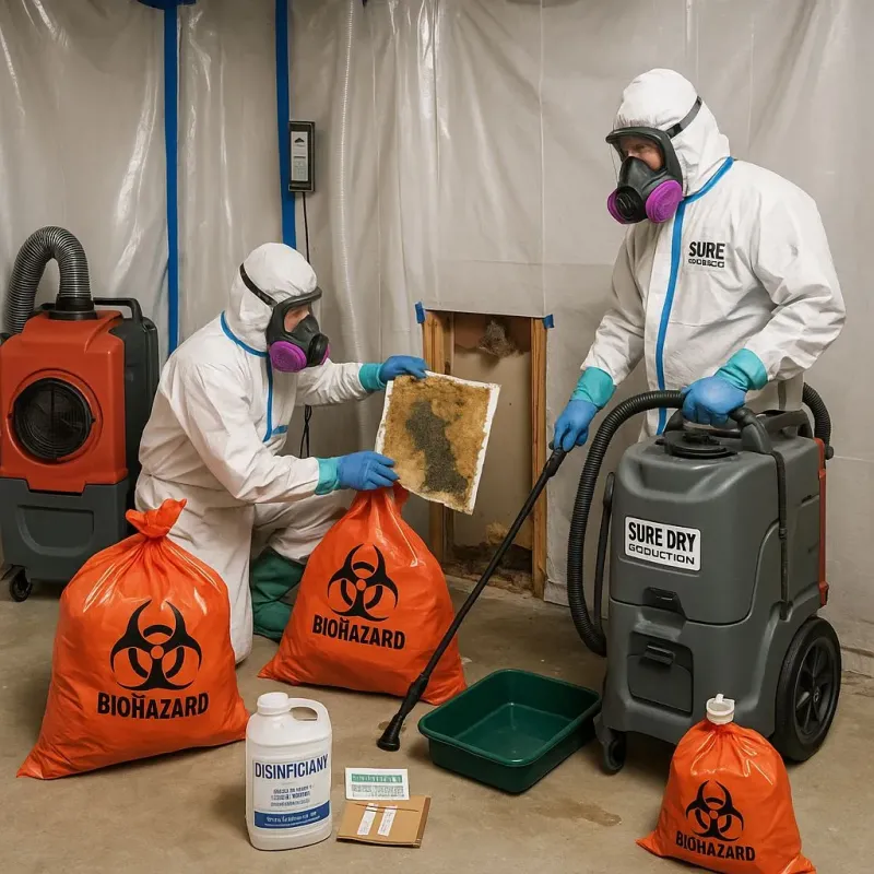 Contaminated Water Handling Protocols process in Minden, LA