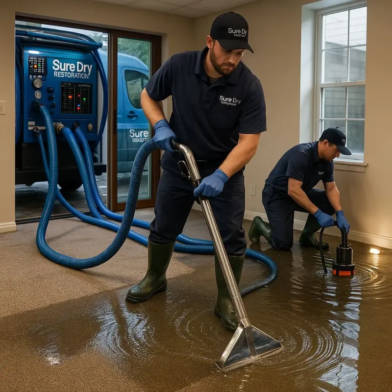 Water Extraction and Removal process in Minden, LA